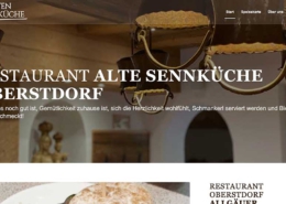 Restaurant Website erstellen