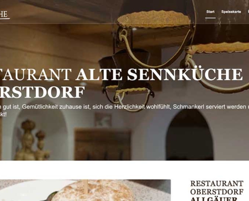 Restaurant Website erstellen